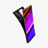 ACS01391 - Galaxy Note 20 Ultra Rugged Armor Case in matte black showing the back